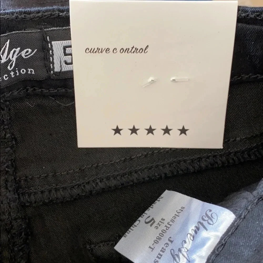Blue age high rise curve control Black Skinny Jeans - Picture 5 of 6